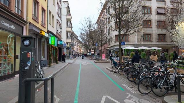 Страсбург зимой город рождественской магии и огней 🎄🌟 смотреть онлайн