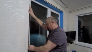 Откосы на пластиковое окно из сэндвич панелей своими руками.