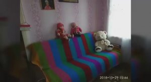 Радужный плед готов.