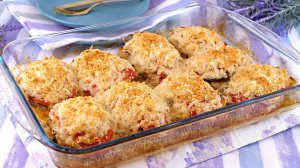 🥩 Вкуснейшее праздничное горячее блюдо! Мясо с грибами под сливочным соусом и хрустящей корочкой!