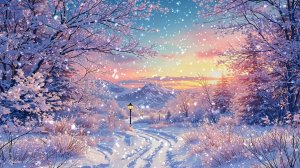 ❄️ ОЧЕНЬ КРАСИВАЯ РАССЛАБЛЯЮЩАЯ МУЗЫКА ДЛЯ ДУШИ 🎵 ЗИМНЯЯ УСПОКАИВАЮЩАЯ МУЗЫКА ДЛЯ СНА НА ЗАКАТЕ