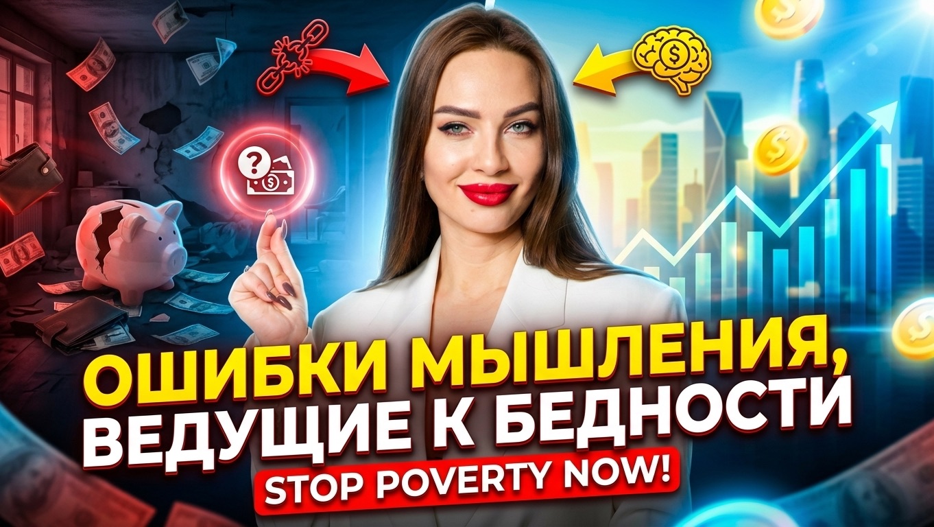 Ошибки, ведущие к бедности