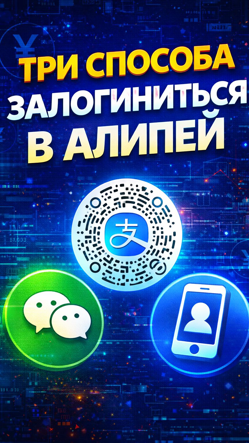 Три способа залогиниться в Алипей #alipay #юани #алипей смотреть онлайн