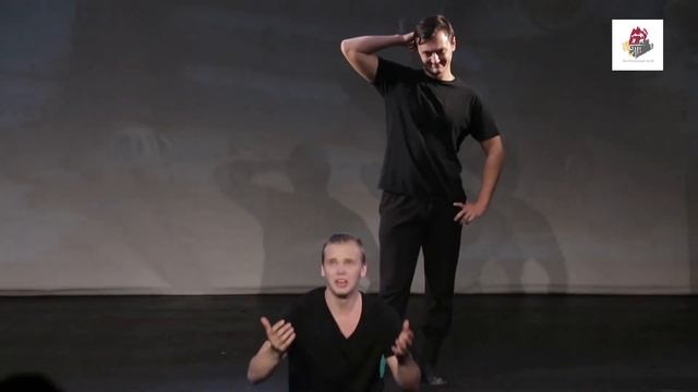 Раунд "Живая картина", дуэт "Качок и ещё качкее". Как изо смотреть онлайн