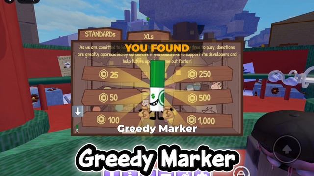 HOW TO GET GREEDY MARKER, TECHNICAL MARKER, FORGORKER IN FIND THE MARKERS смотреть онлайн