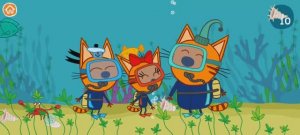 Три Кота Мультфильм Морские приключения