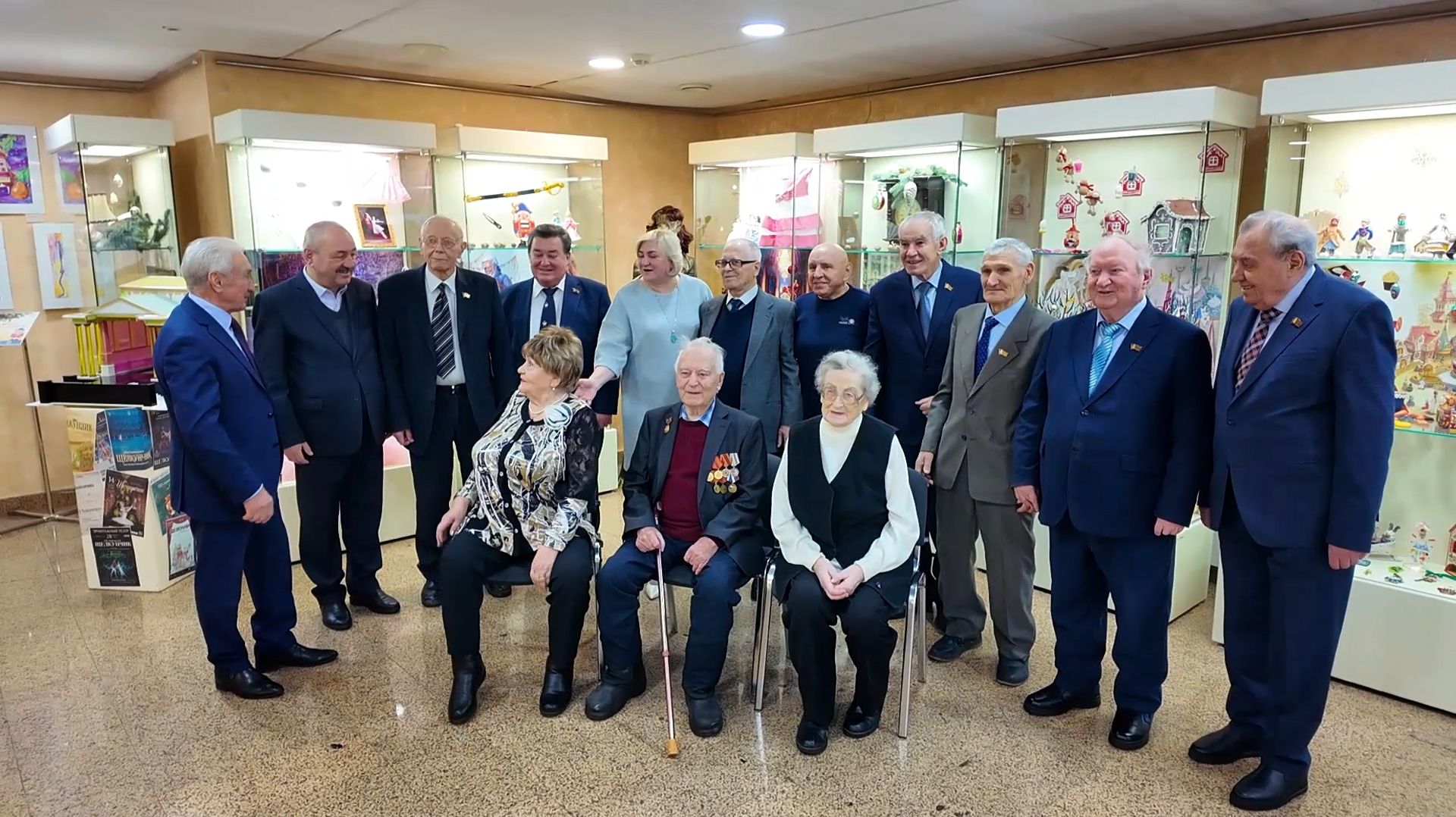 Глава провела прием почетных граждан в музее смотреть онлайн