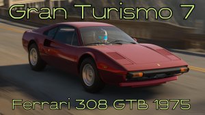 Ferrari 308 GTB 1975 — икону стиля и изящества открывают заново в мире Gran Turismo 7 🌍⚡️