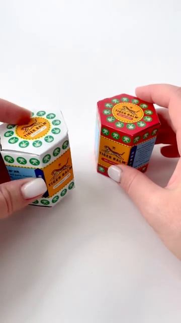 Красный и белый Тигровый бальзам OLIC Tiger Balm смотреть онлайн