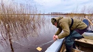 Проверяем сети. Весенняя охота на уток. Рыбалка и охота на Крайнем севере
