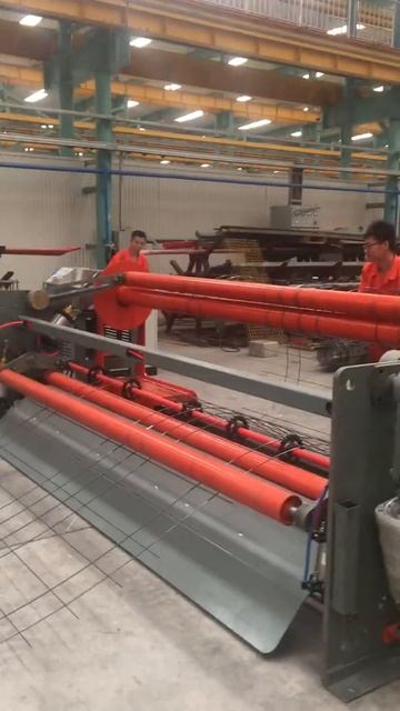 Узел намотки сетки в рулоны TJK Machinery смотреть онлайн