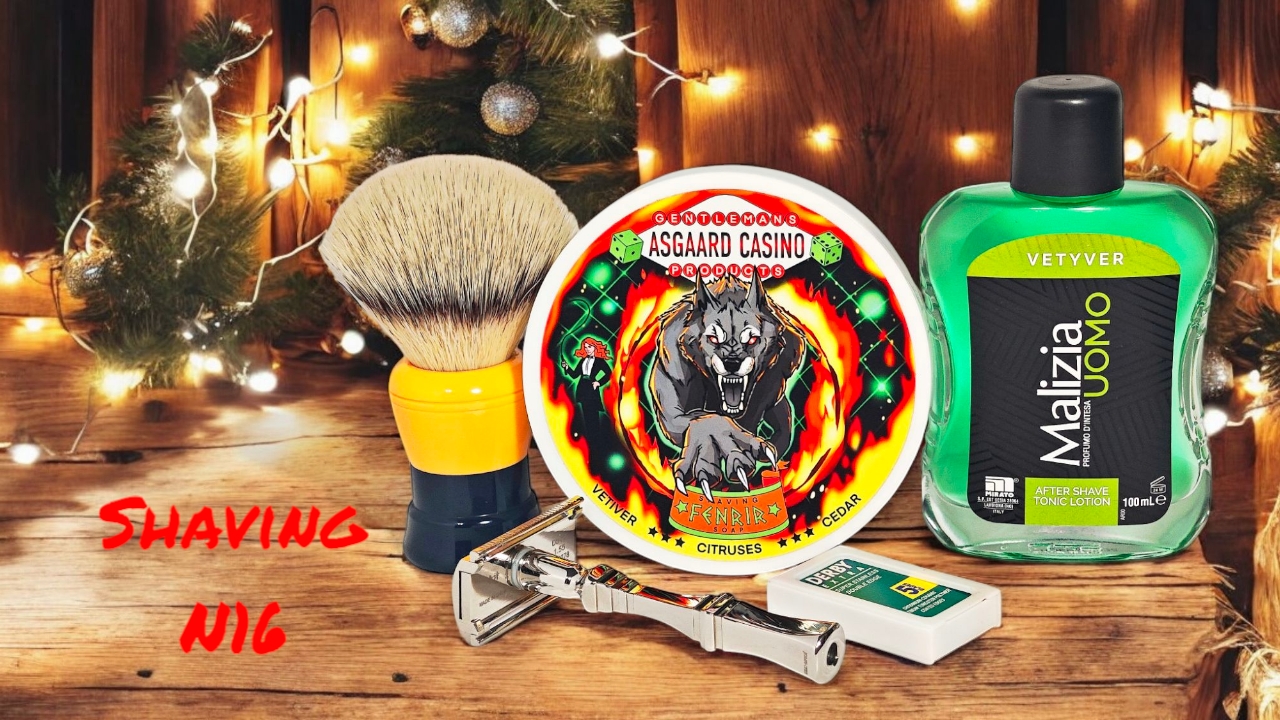 Бритье N16: DS-AX 155. Бритье китайским оборотнем с ветивером. смотреть онлайн