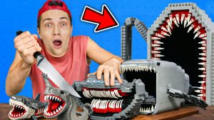 Никогда не готовь лего ПОЖИРАТЕЛЬ МОРЕЙ, ЭЛЬ ГРАН МАЙЯ И БЛУП 😱🔪 ПОДВОДНЫЕ МОНСТРЫ