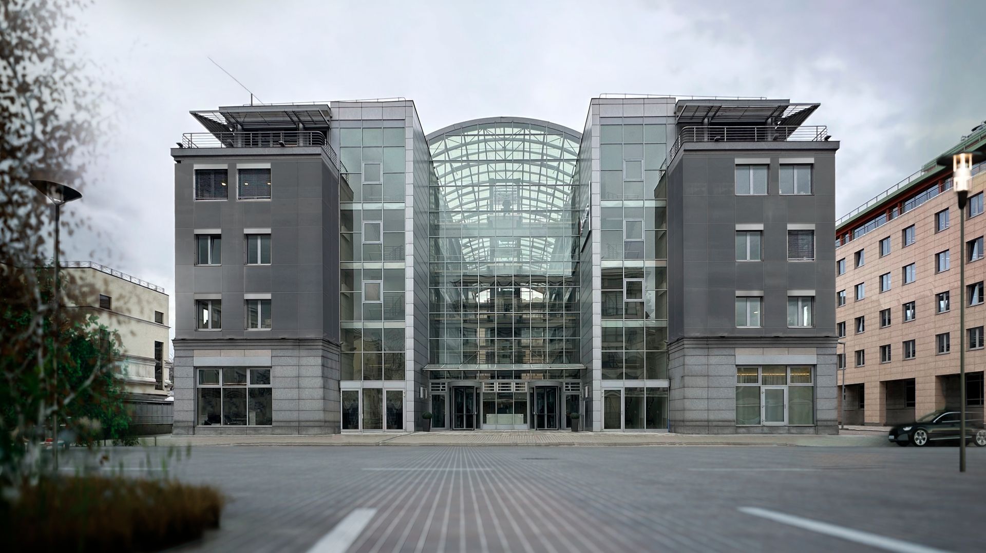 Проект колористического решения фасадов здания