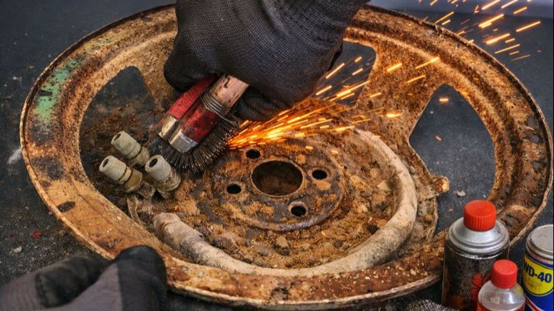 Реставрация Ржавой Антикварной Колонки JBL