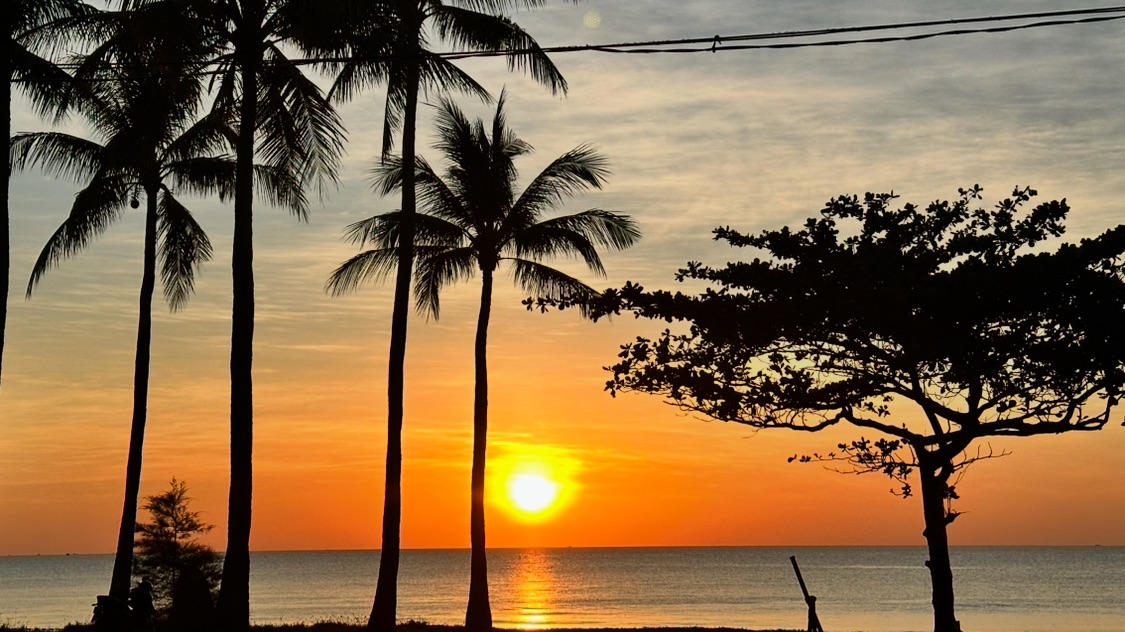 Волшебный закат на Фукуоке