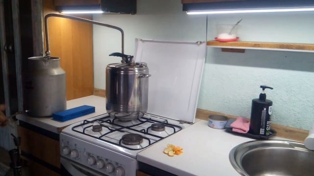 Первая перегонка браги на спирт сырец смотреть онлайн