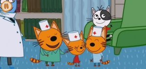 Три Кота Мультфильм Прививка