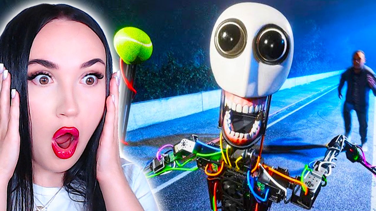 😨 СДЕЛАЛ РОБОТА С САМОМОЗНАНИЕМ, но ОН СБЕЖАЛ! – Реакция Made a Self-Aware Robot смотреть онлайн