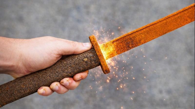 Реставрация Ржавой Японской Катаны смотреть онлайн