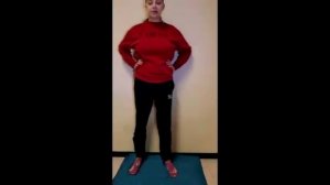 Новогодняя Суставная гимнастика - преподаватель Окунева Виктория