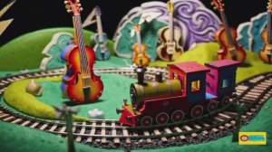 МУЛЬТИКИ ПРО ПАРОВОЗИКИ. Приключения поезда‑путешественника. Задорные ПЕСЕНКИ ДЛЯ МАЛЫШЕЙ.