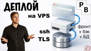 твой сайт в интернете: деплой всего приложения на VPS - фронт, бэк, БД