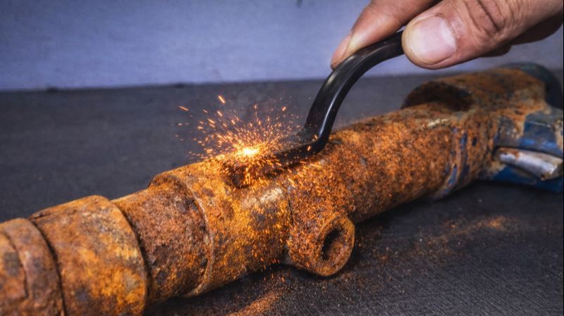 Реставрация Антикварной Пневматической Гвоздевой Машины смотреть онлайн