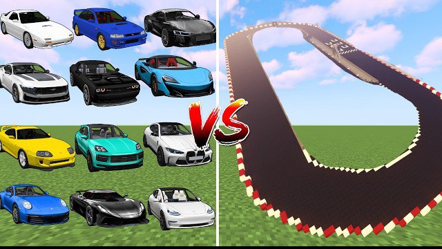 МАШИНЫ ПОЯВИЛИСЬ В МАЙНКРАФТЕ? Какая самая быстрая? смотреть онлайн