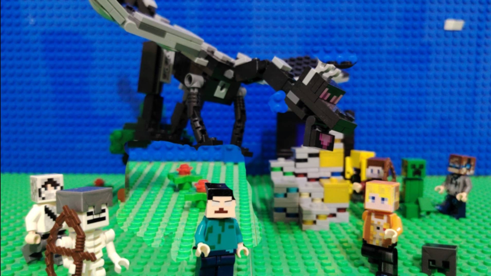 Лего майнкрафт музыка фикс тумка