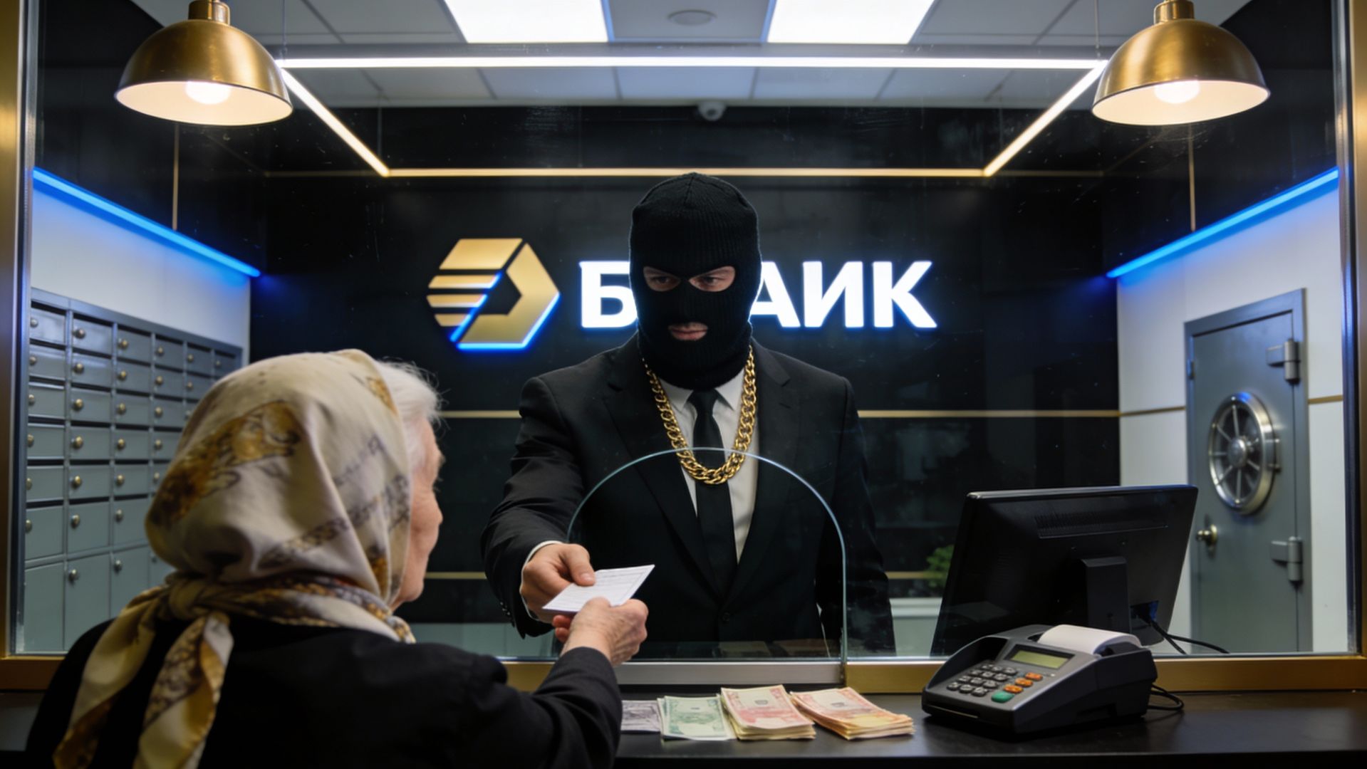 РАБОТАЮ КАССИРОМ-МОШЕННИКОМ И ДАЮ КРЕДИТЫ БАБУШКАМ | Banker Simulator #2 смотреть онлайн