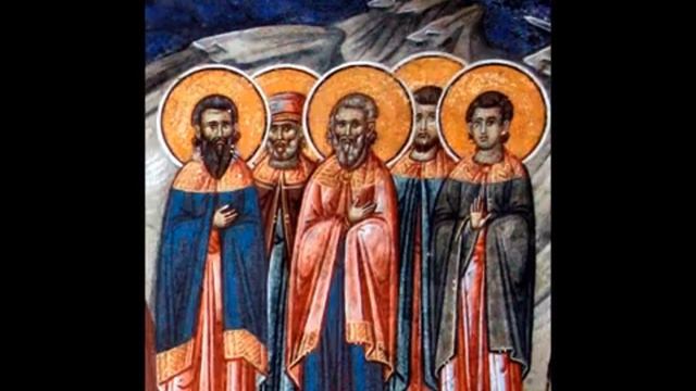 СВЯТЫЕ МУЧЕНИКИ ЕВСТРАТИЙ, АВКСЕНТИЙ, ЕВГЕНИЙ, МАРДАРИЙ И ОРЕСТ смотреть онлайн