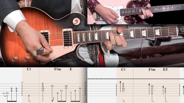 Aerosmith - Crazy Cover (Табулатура) Guitar Tutorial TABS