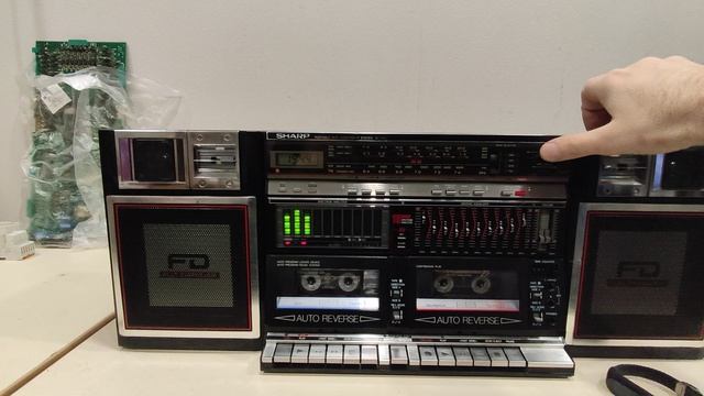 Sharp WF939zp с Bluetooth модулем, 24h, Fm 88-108 stereo. смотреть онлайн