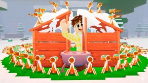 Я построил АФК БАЗУ 999 LVL в 99 НОЧЕЙ в ROBLOX!