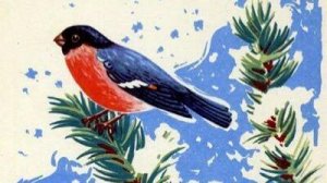 Зимний пейзаж мостик итог. Снегирь 1 часть