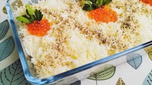 Новый салат из горбуши вместо надоевшей Мимозы🥗