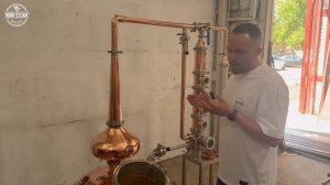 Медный дистиллятор для ароматных спиртов 100 л