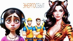 Мошенница из "Энергосбыта" подкупает львицу-тигрицу приходом двух электриков 🙋♀️🏋♂️💪🤣