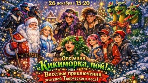 Операция "КИКИМОРКА, ПОЙ!" или Весёлые приключения жителей Творческого леса!