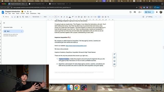 1.1. Introduction (MUST WATCH!!!) - Week 1- Business Genesis (START) · Imperium Academy™ смотреть онлайн
