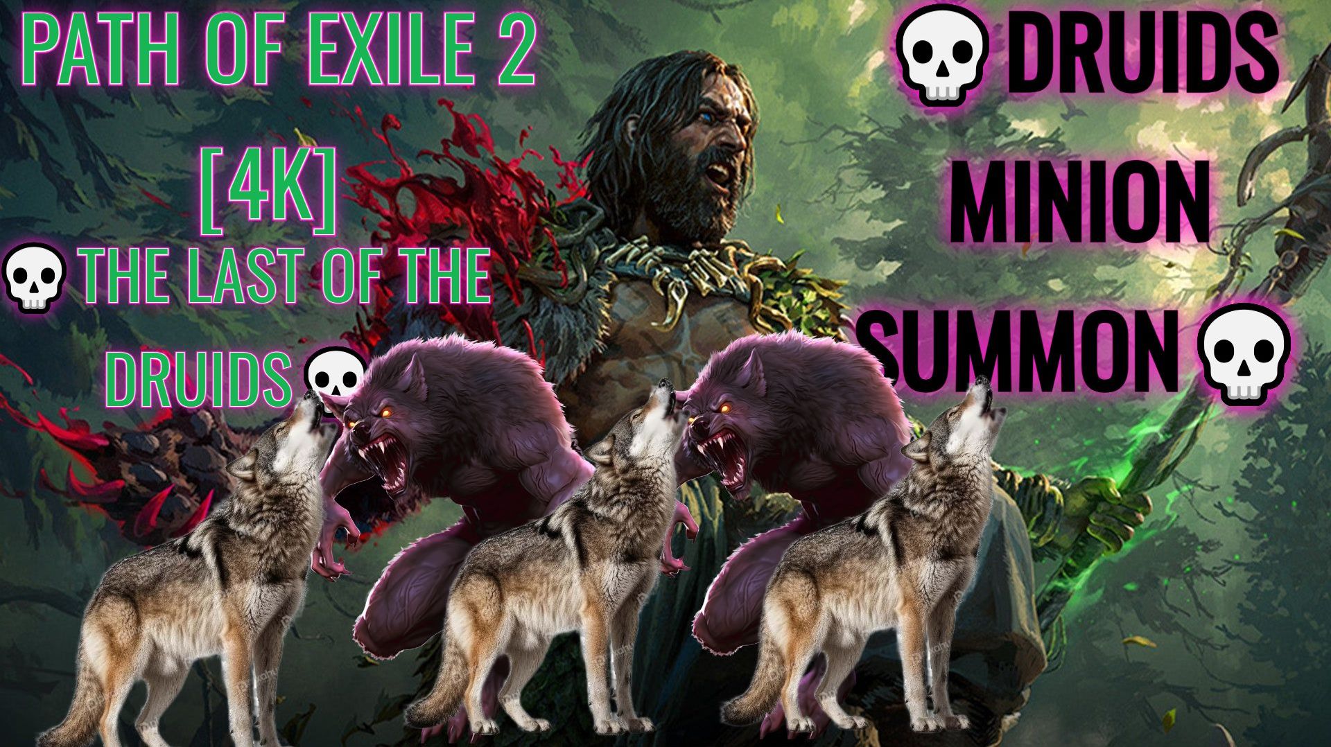 Path of Exile 2 [4K] 💀The Last of the Druids💀Druids Minion Summon💀Волки💀#6 смотреть онлайн