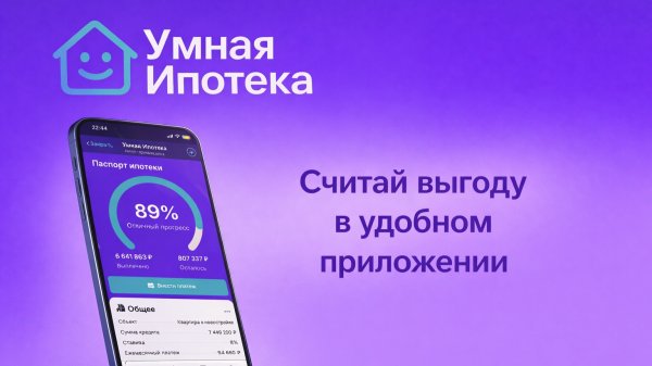 Мини-приложение «Умная ипотека» в Telegram