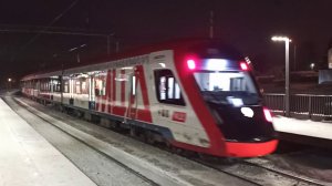 Зима в Москве | Метро Москва МЦД-1 электричка в Москве