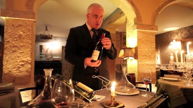 Декантирование вина Артуром Саркисяном смотреть онлайн