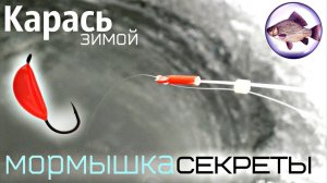 Как ловить карася на мормышку зимой? Секреты ловли мормышкой! Лучшая игра мормышкой на карася зимой!