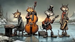 Bass-Forward Vintage Jazz – Walking Bass with Baritone & Tenor Sax