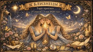♊ Близнецы — таро-прогноз с 27 апреля по 3 мая 2026 года 🔮✨