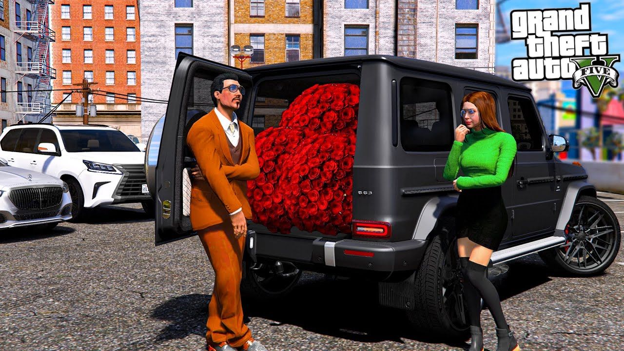 ОТЕЦ И СЫН В GTA 5 - СВИДАНИЕ С СЕКРЕТАРШЕЙ! ПРОКАТИЛ ДЕВУШКУ НА ГЕЛИКЕ И ПОДАРИЛ ЦВЕТЫ! ВОТЕР смотреть онлайн