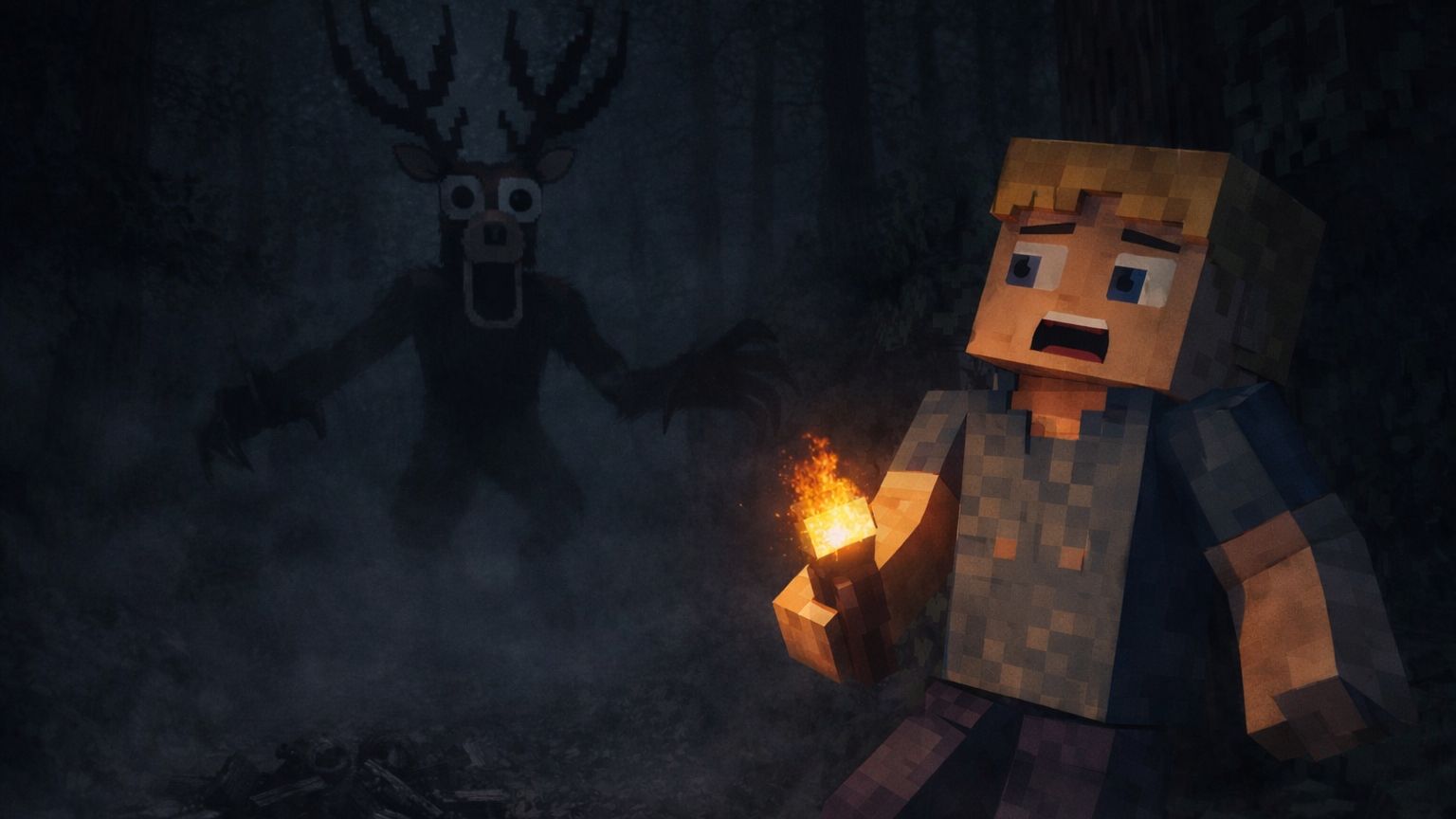 ВЫЖИВАЮ 99 НОЧЕЙ В ЛЕСУ смотреть онлайн